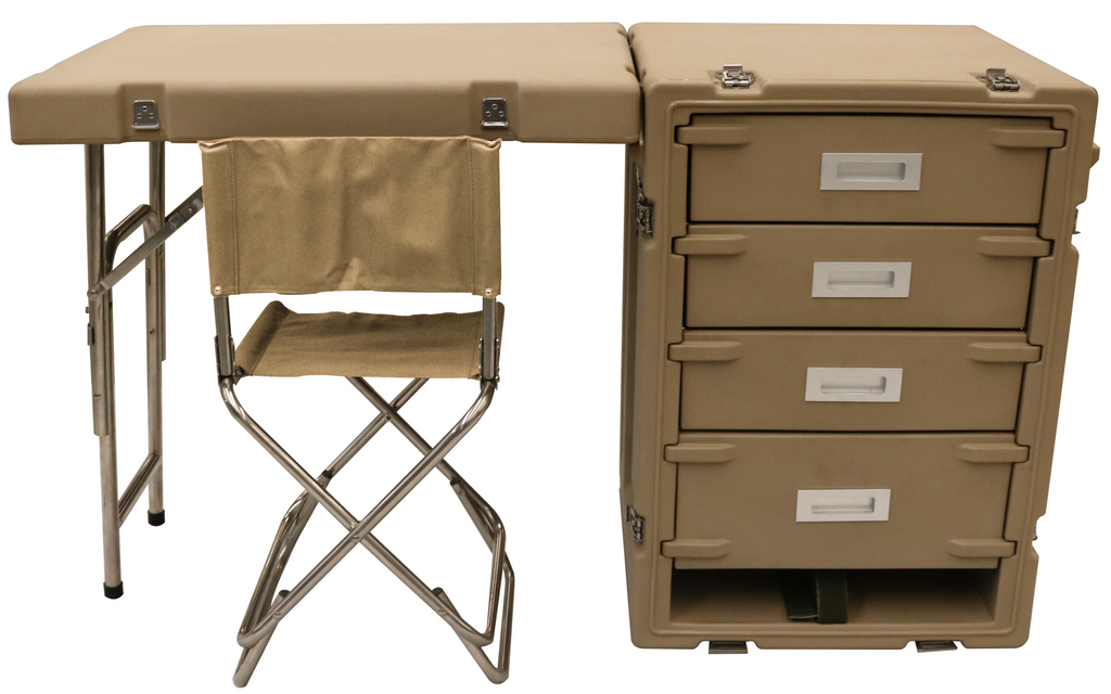 ミリタリー デスク 折りたたみ 机 椅子 セット アウトドア キャンプ（お取り寄せ商品となりますお届けまで1~2ヶ月）